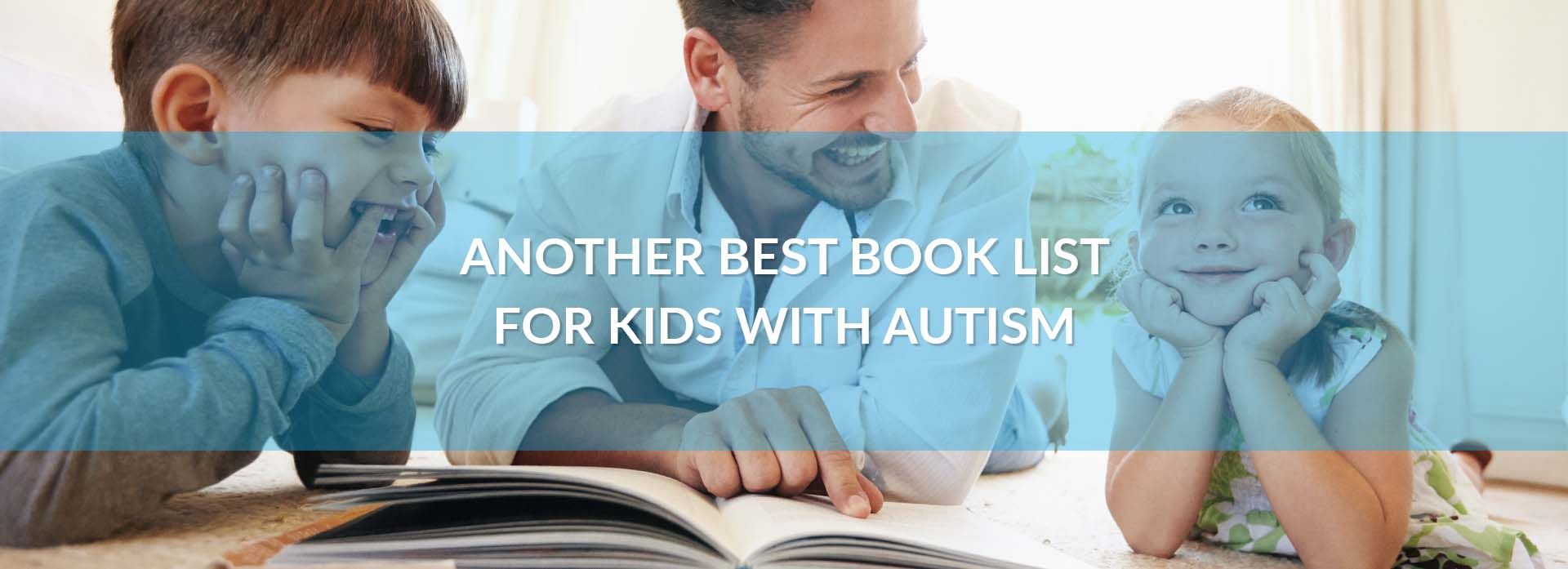 book list for kids with autism, autism, special needs