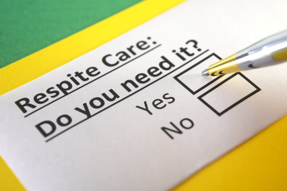 Paper With Text : Respite Care: Do You Need It? Yes or No